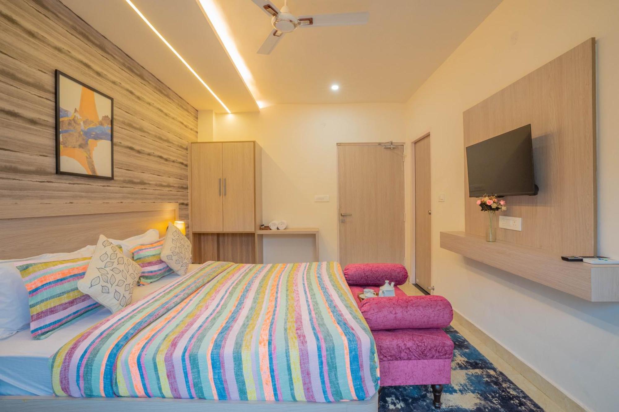 Perfectstayz Alpine Near Laxman Jhula ริชิเคช ภายนอก รูปภาพ